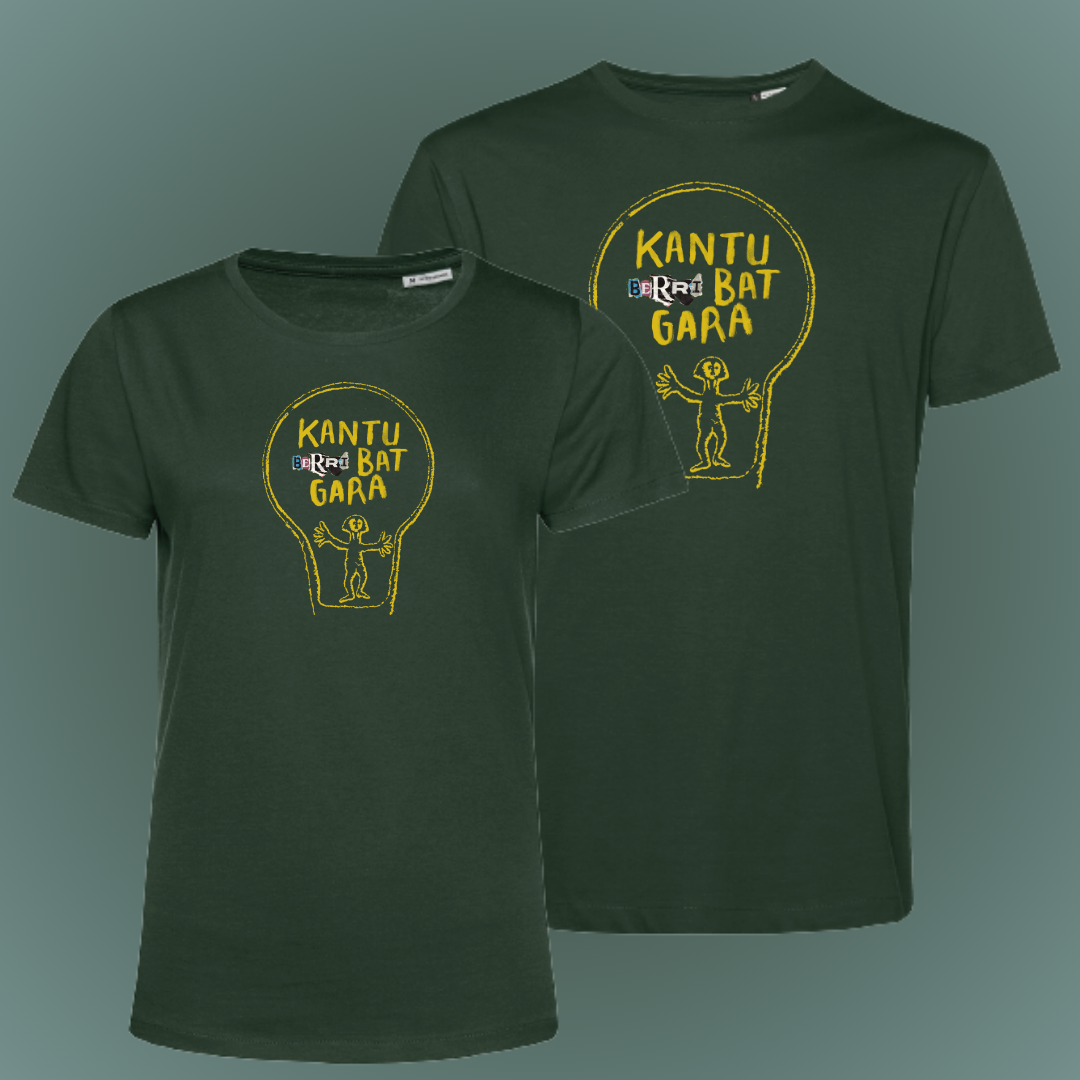 Kamiseta organikoa - Kantu BERRI bat gara 4 Kamiseta organikoa - Kantu BERRI bat gara - Irudia 2