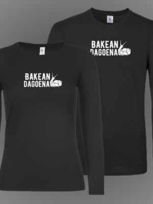 Kamiseta mahuka luzea – bakean