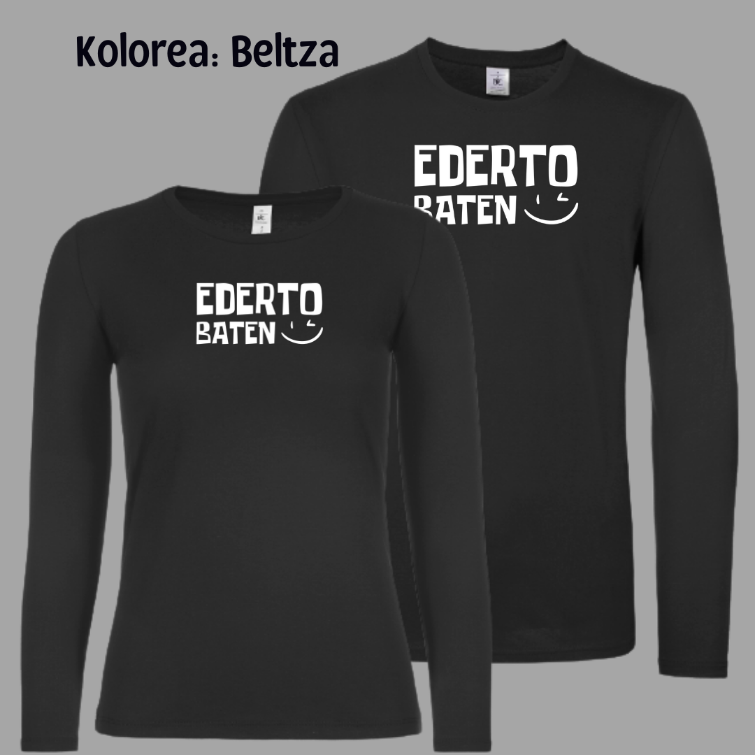 Kamiseta mahuka luzea - Ederto baten 3 Kamiseta mahuka luzea - Ederto baten